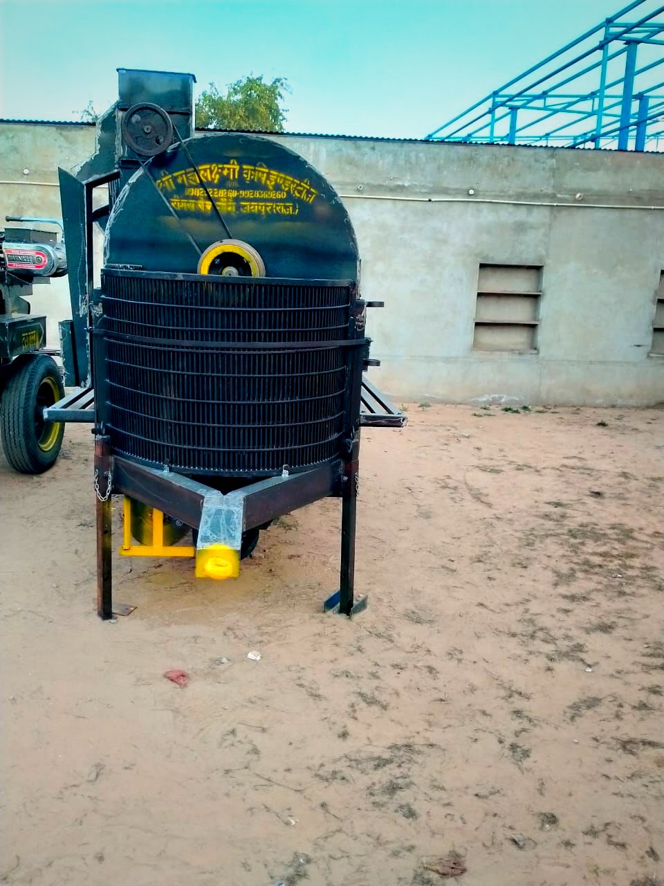 Thresher drum unit